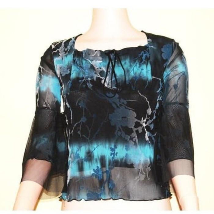 Baju Blouse Atasan Pesta/Penyanyi/Singer/Dangdut Glamour Wanita Import