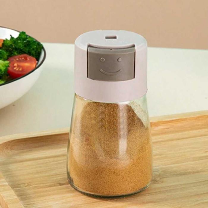Botol Kaca Bumbu Dapur: Seasoning Jar Shaker Type 200ml