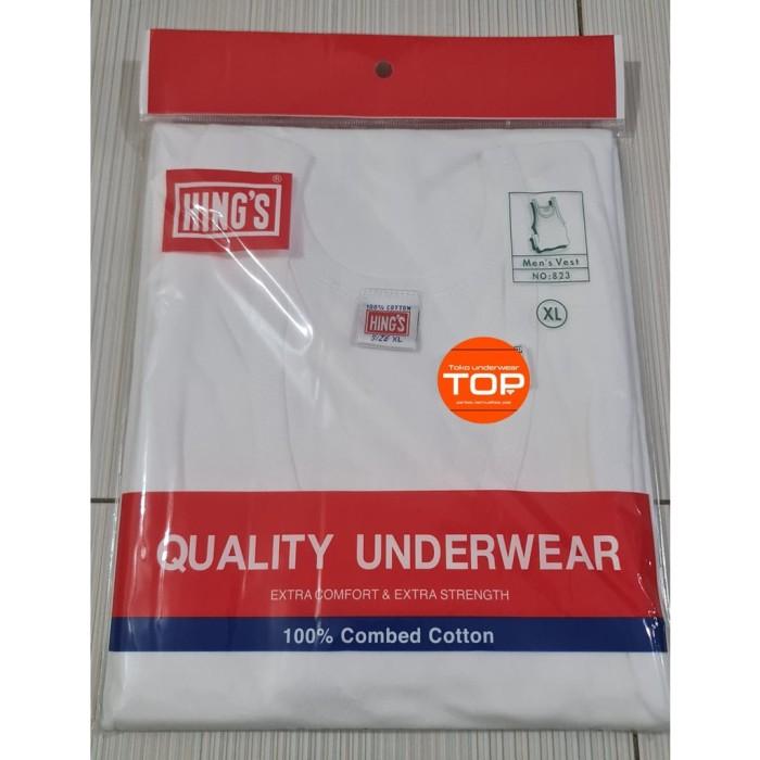 Hings singlet 823 Underwear kaos dalam pria bahan adem super nyaman