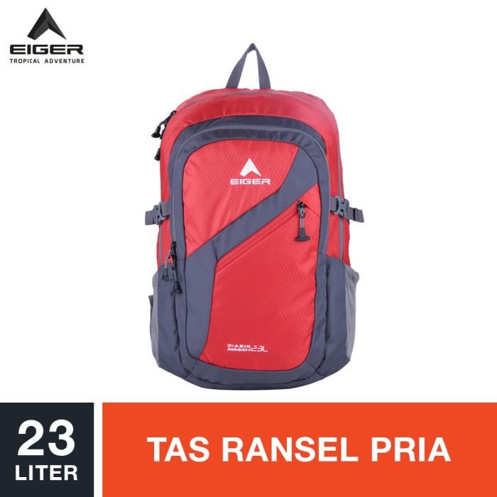 c0 p0 Eiger Diario Asimmo 1 Daypack 23L - Red / Tas Ransel Pria