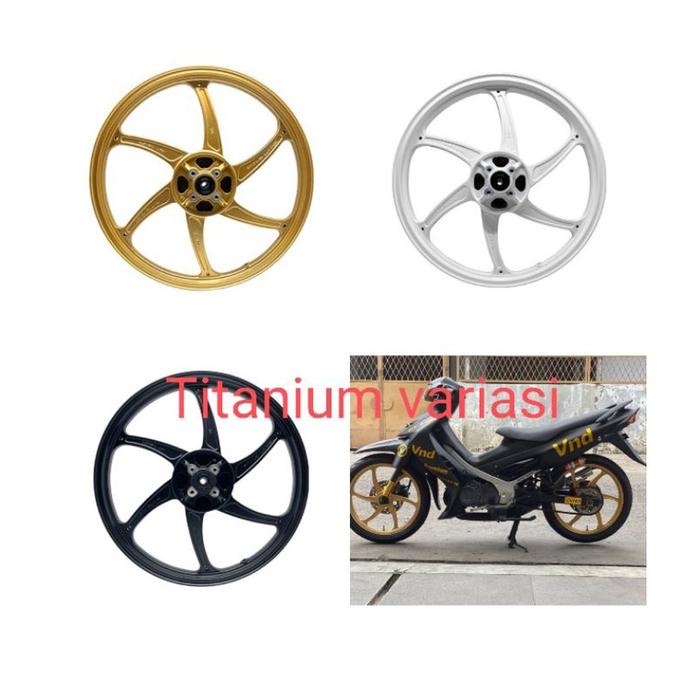 PROMO Velg Racing VND Six Star Suzuki Satria 2 Tak Hiu / Lumba
