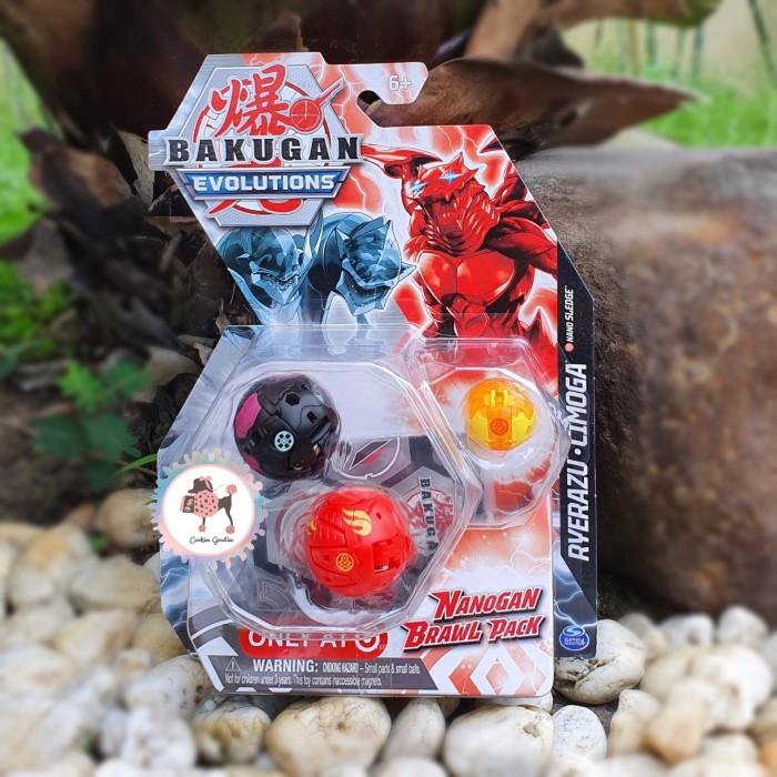 Bakugan Evolutions Nanogan Brawl Pack - Ryerazu and Cimoga