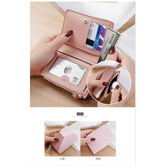 Produk ~ PIYOSHI08 ~ Dompet Lipat Mini Lucu / Dompet Wanita ala Korea