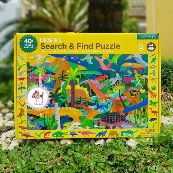 Dinosaur Search and Find Puzzle 64pc