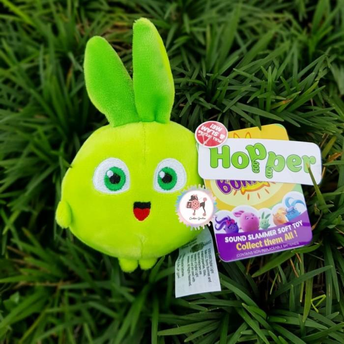 Sunny Bunnies Sound Slammer Soft Plush - Hopper