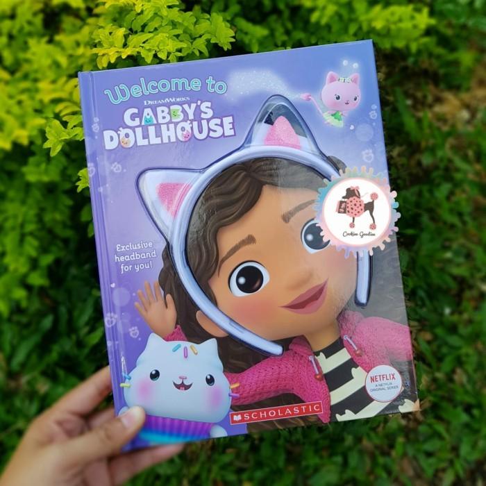 Gabby's Dollhouse Welcome to Gabby's Dollhouse Storybook with Headband