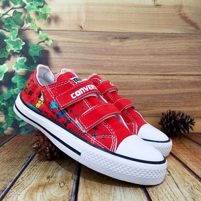 Produk SEPATU ANAK SNEAKER CONVERSE SEPATU ANAK PEREMPUAN BT 21 BTS