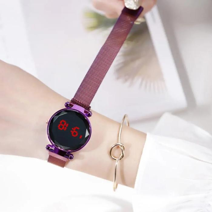 Jam Tangan Wanita Waktu Dunia Fashion Jam Tangan Elektronik Perhiasan