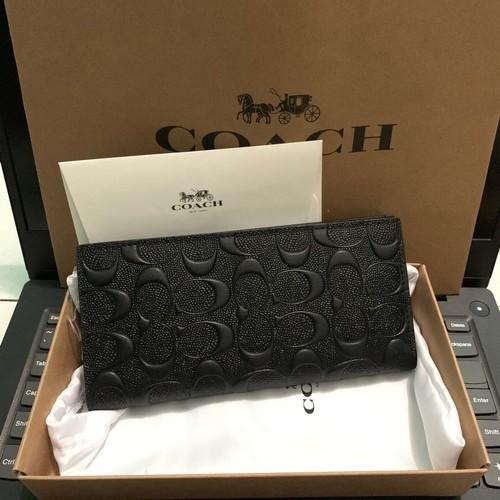 COACH LONG WALLET SIGNATURE EMBOSED ORIGINAL FULLSET lx