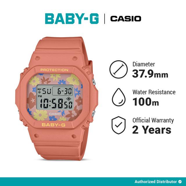 Baby-G Jam Tangan Wanita Digital BGD-565RP-4DR Baby-G Original