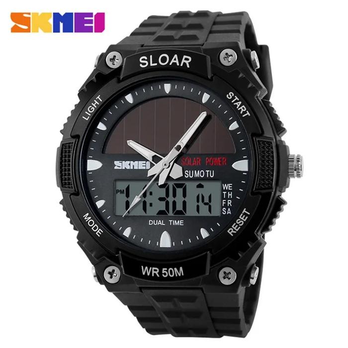Jam Tangan Olahraga Pria Jam Pria Jam Tangan Digital Solar Power