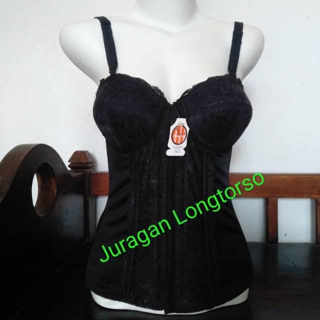 Monalisa Brokat Satin Longtorso/Dalaman Kebaya Original