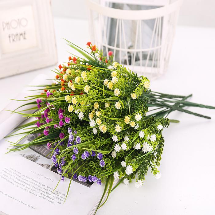 Bunga Baby Breath Daun / Tanaman Artificial Plastik Hiasan Kamar Bunga