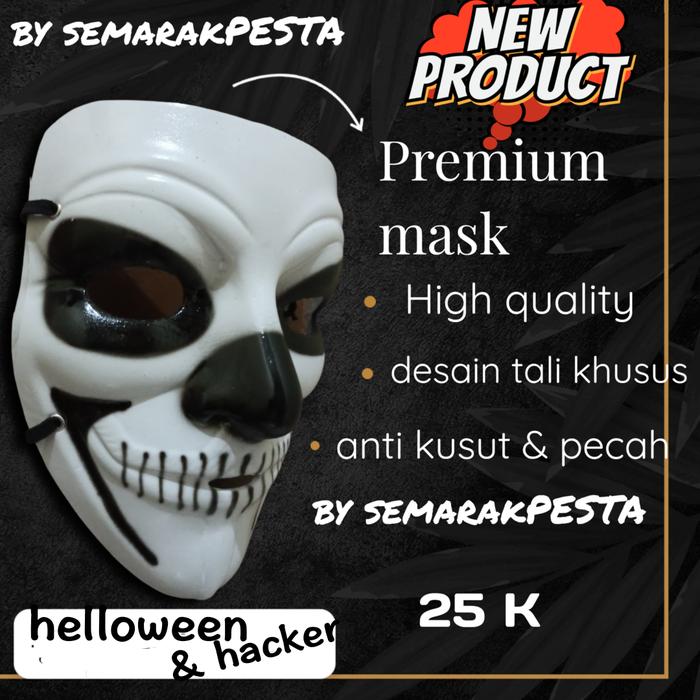 Topeng Hacker, Topeng Kopaska, Topeng Pesta Helloween, Topeng