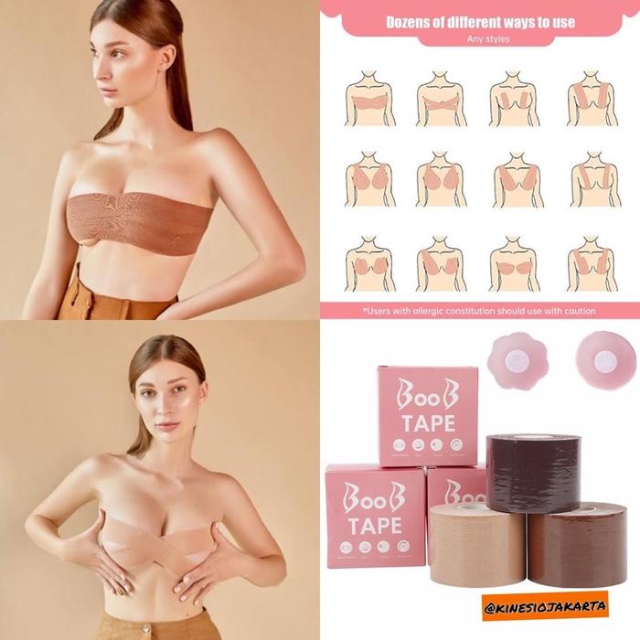 Ready Stock Bra Tape / Boobs Tape / Nipple Cover / Instant Boob Tape /