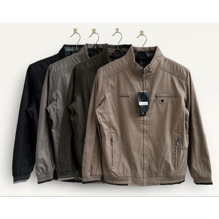 DHT/JAKET PRIA / JAKET BOLAK BALIK / JAKET KATUN KANVAS