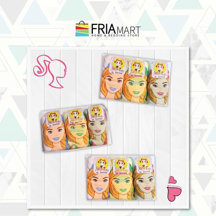 Nadya Kids - Celana Dalam / Cd Anak Perempuan ( 1 Pak Isi 3 Pcs )