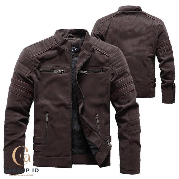 Jaket Pria Cowok Zilong Edvard Outdoor Bikers Motor Original Terbaru