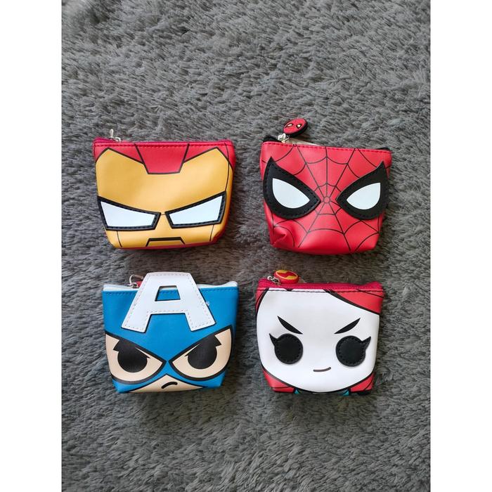 Ready Stock Miniso Dompet Koin Marvel