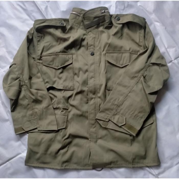 Jaket Parka Green Army Model M65 Klasik Vintage Jaket Korea Jaket