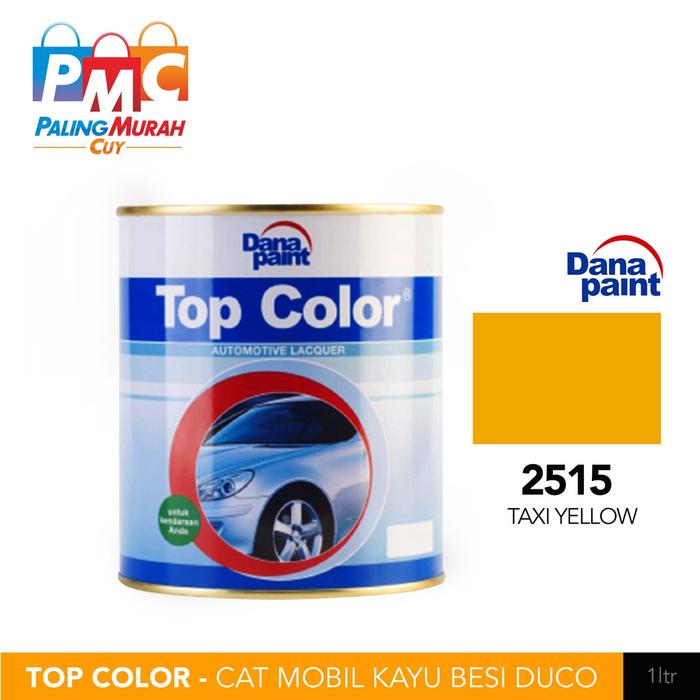 Top Color 2515 Yellow - Cat Mobil Kayu Besi Duco