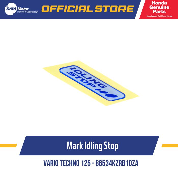 86534KZRB10ZA - Mark Idling Stop Vario Techno 125 FI