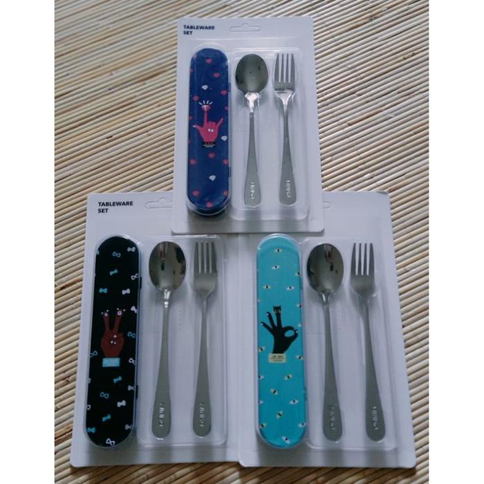 Ready Stock Miniso Sendok Set