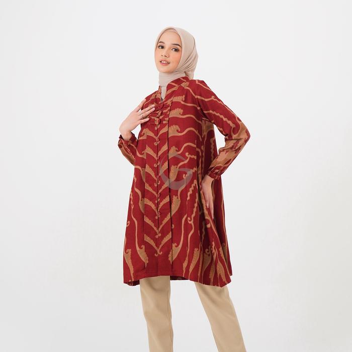 [STOCK READY]TERBARU GOKA TUNIK BATIK - ALAMANDA TUNIK
