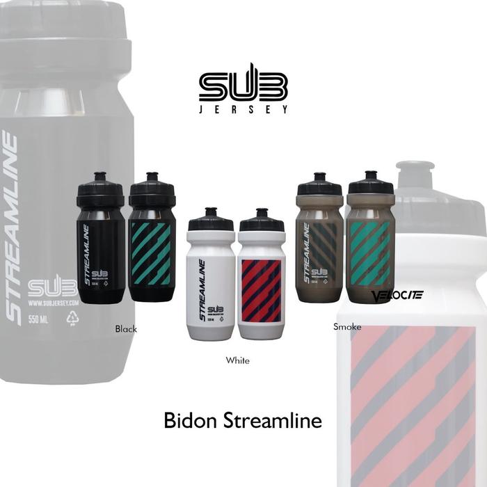 Ready Stock Bidon Sub Streamline Collection Botol Minum Black White