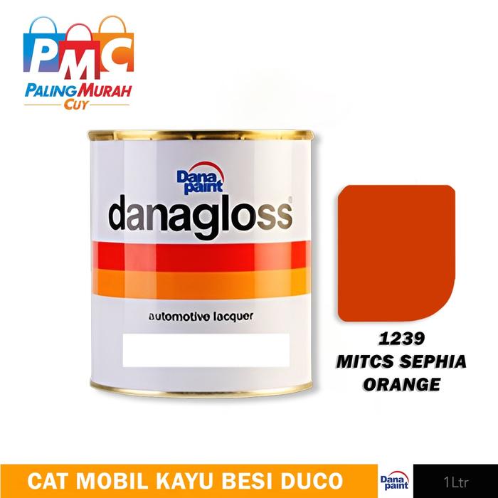 Danagloss 1239 Mits Sephia Orange - Cat Mobil Kayu Besi Duco