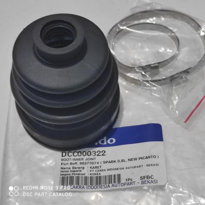 Karet Boot As Roda Cv Joint Dalam Luar Hyundai Atoz Kia Visto Picanto