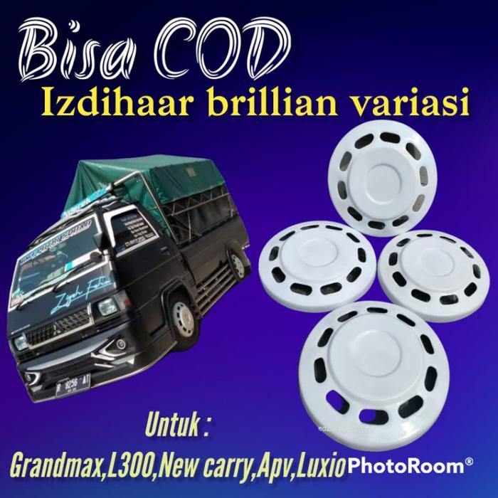 (4 Biji) Wheeldop Spring Ring 14 Bisa Buat L300, Apv, T120Ss,