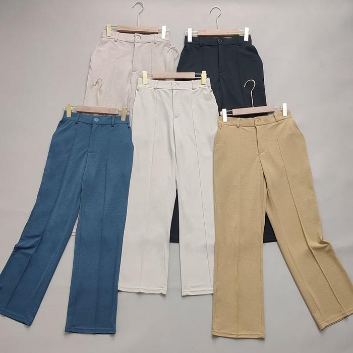 ZY548 Celana Basic Lurus ALMA Basic Pants by CB.CO PROMO SPECIAL