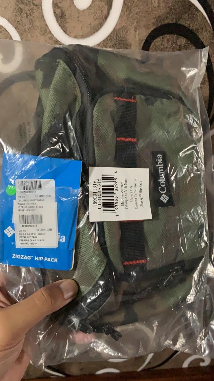 Columbia original Tas pinggang waistbag waist bag camo