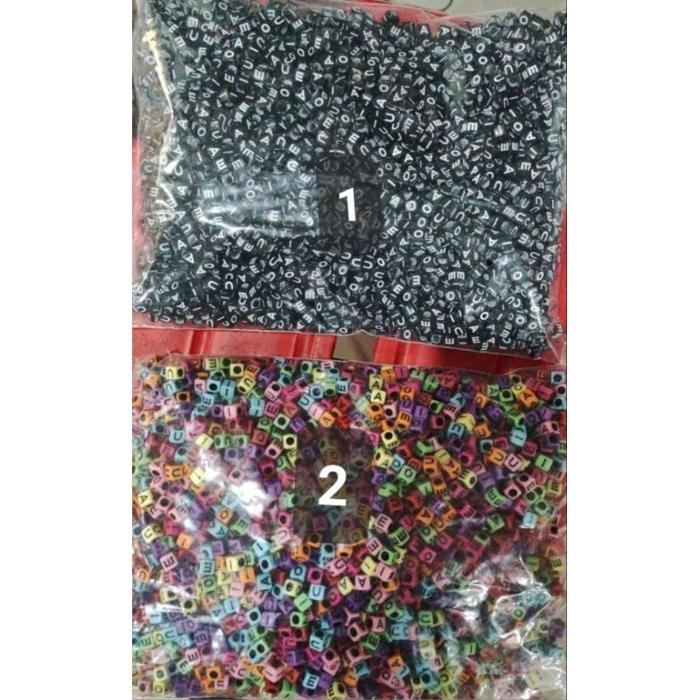 mute huruf (vokal AIUEO) (-+450gram)