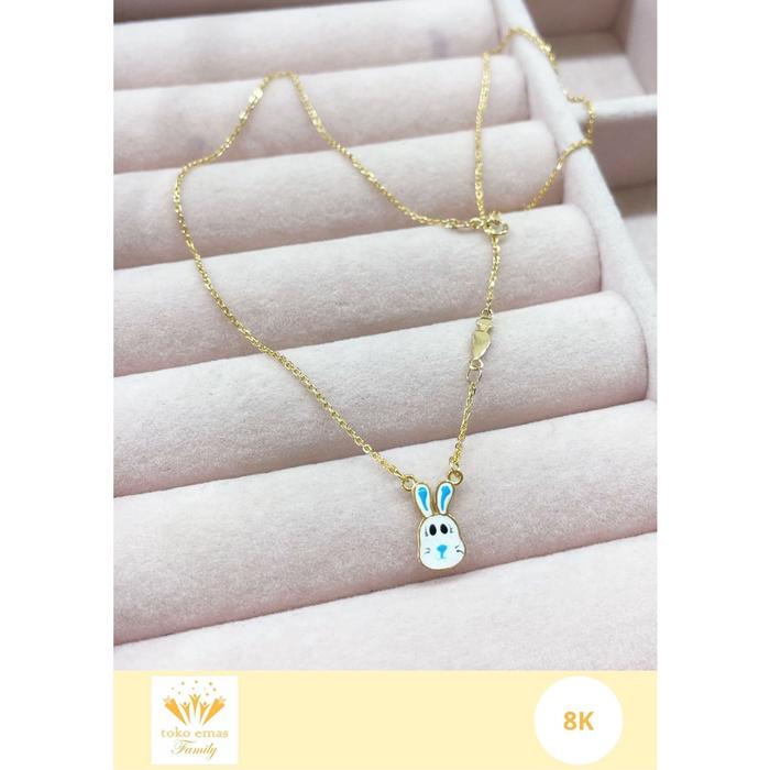 Kalung emas anak Kadar 375 (8K) variasi Koye berat 1 - 2 gram an