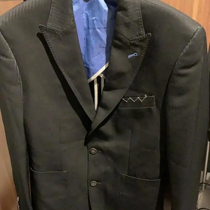 Original Jobb Jas Pria Slim Fit Slimfit Size 46 Blazer