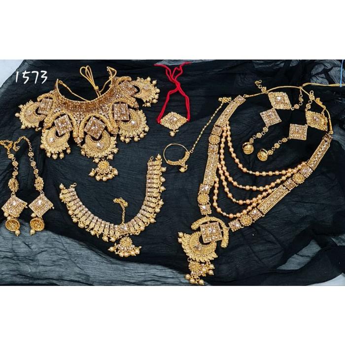 Perhiasan india / bridal set india / aksesoris pengantin / aksesoris
