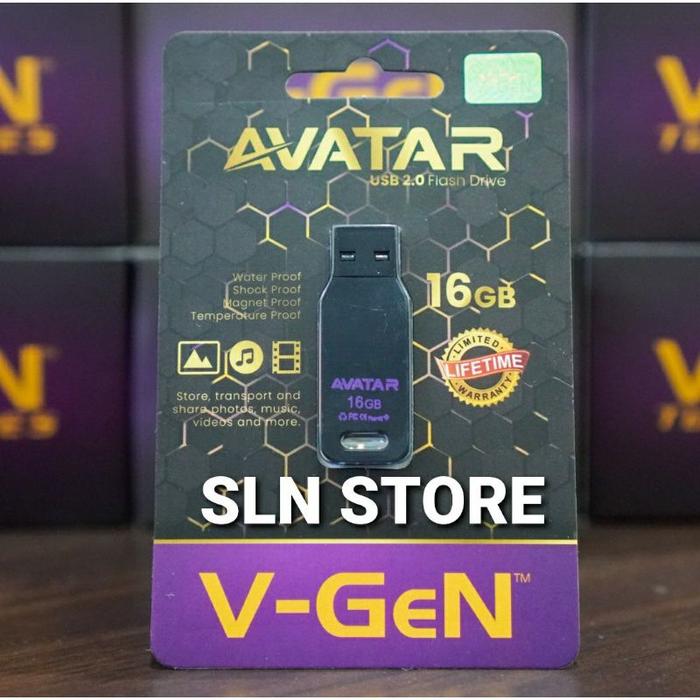 d| usb 16gb v-gen avatar 2.0 flash disk flash drive vgen 16 gb
