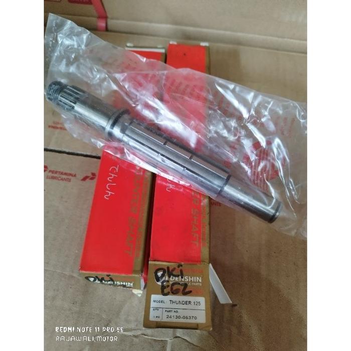 as gear depan thunder 125 denshin