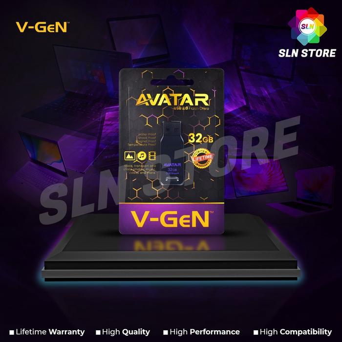 d| usb 32gb v-gen avatar 2.0 flash disk flash drive vgen 32 gb