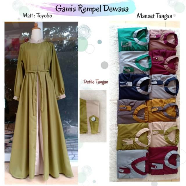 Produk GAMIS TOYOBO REMPEL /REMPEL BAWAH S M L XL XXL XXXL Barang