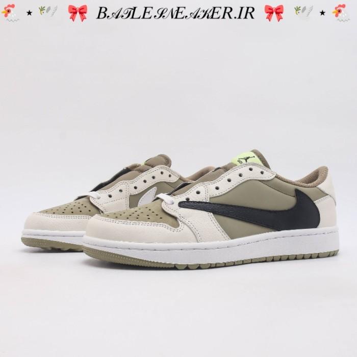 SEPATU NIKE AIR JORDAN AJ 1 LOW GOLF NEUTRAL OLIVE 100% BNIB