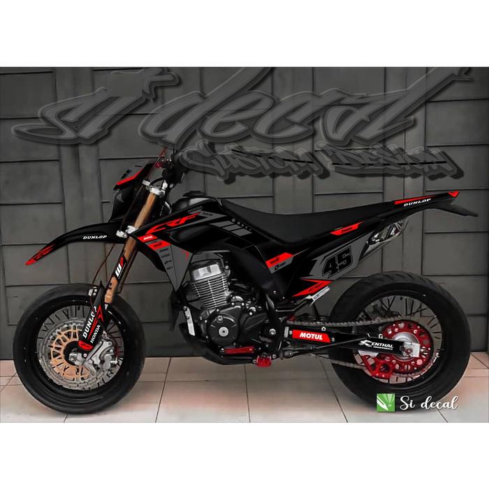 terlaris new decal stiker crf full body custom free request sesuai
