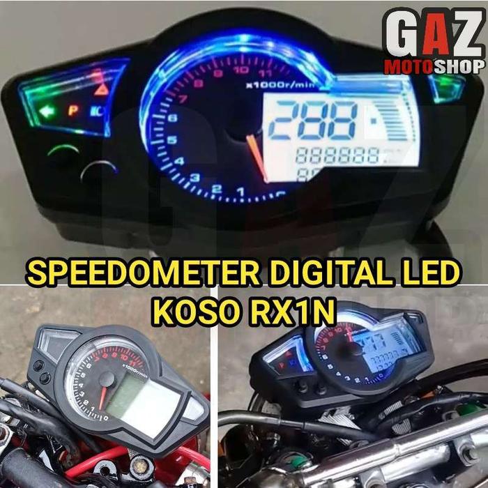 terlaris new Speedo Digital Koso RX1N Rep Spido Koso Rx1 N Speedometer