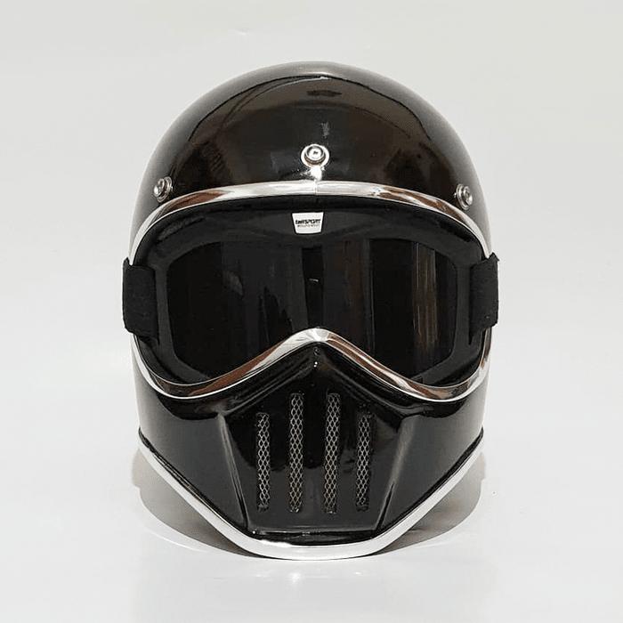 terlaris new Helm Cakil Helm Retro M30 Bandit Mini moto Custom full f