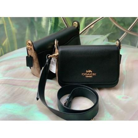 COACH SMALL JES MESSENGER IN SIGNATURE CANVAS