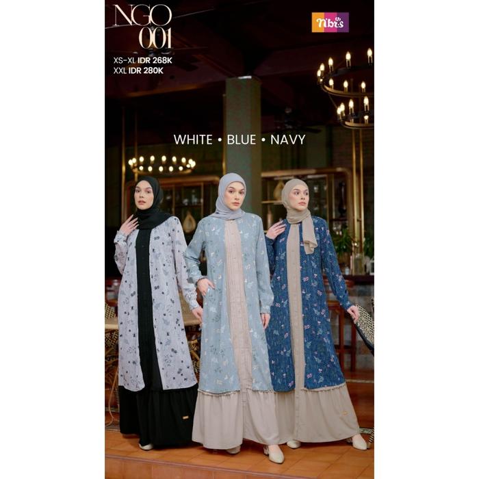 PROMO Gamis Nibras Dewasa Terbaru Ngo 001