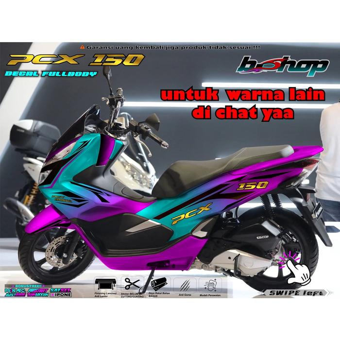 terlaris new Decal stiker pcx 150 fullbody variasi terbaru 2023 bebas