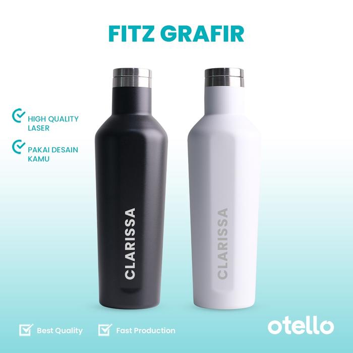 terlaris new Otello Custom Tumbler Fitz 500 ml Like Corkcicle Dupe
